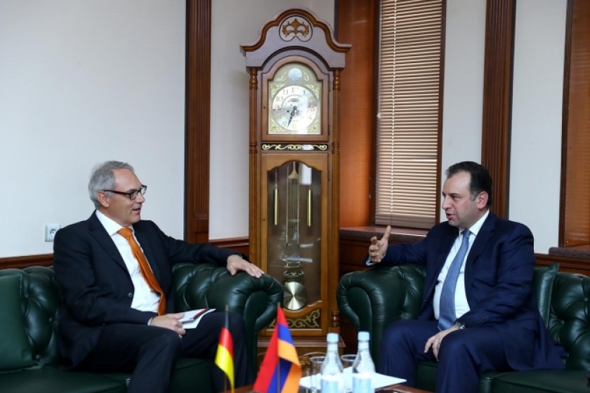 Քննարկվել են հայ-գերմանական համագործակցությանն առնչվող հարցեր