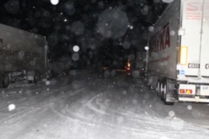 Բքի պատճառով փակ է Բերդ-Ճամբարակ ճանապարհը
