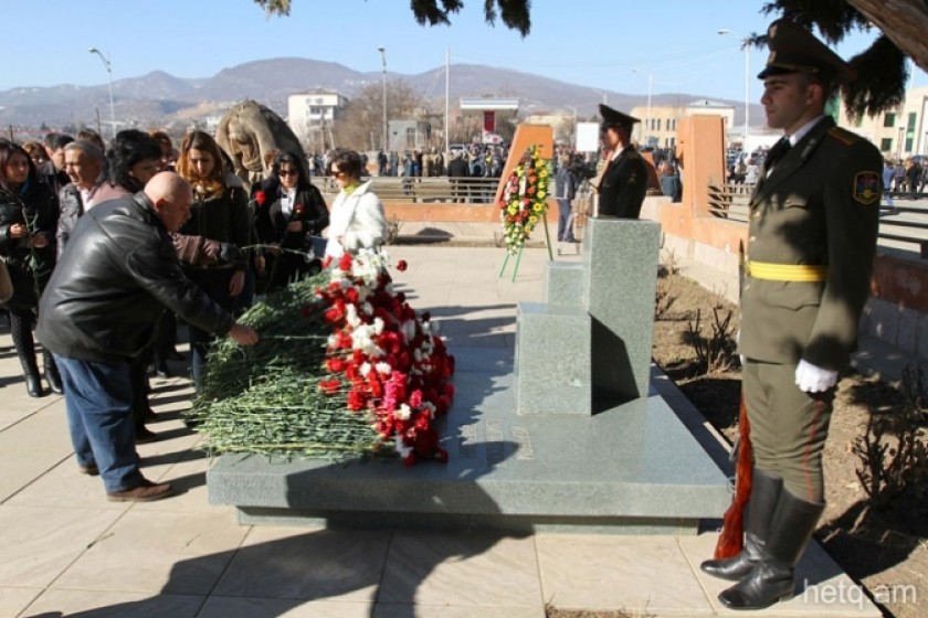 Artsakh Pays Respects to Victims of 1988 Sumgait Pogroms