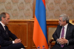 Սերժ Սարգսյանն ընդունել է «Ֆիլիպ Մորիս Ինթերնեյշնլ Մենեջմենթ Էս Էյ» ընկերության ներկայացուցիչներին