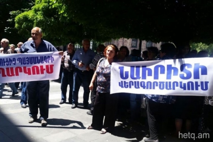 Նաիրիտցիների համակարգող խումբը կրկին դիմել է Սամվել Կարապետյանին