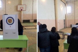 В Чамбараке наблюдатели ориентируют избирателей в вопросе голосования