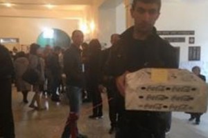 Free Pizza Delivery for Yerevan Precinct Election Commission Staff