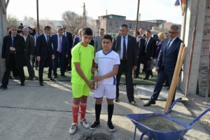 Էջմիածնում տեղի է ունեցել ֆուտբոլի ակադեմիայի հիմնարկեքը