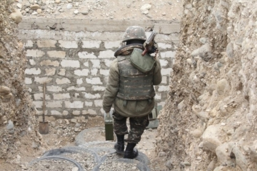 Azerbaijan Applies 60 mm Mortars Across Artsakh Border Again