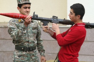 Artsakh: School Pupils Visit Military Academy