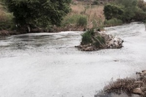 Հրազդան գետում ավտոլվացման կետերից, զվարճանքի վայրերից փրփրաջրեր են լցվել