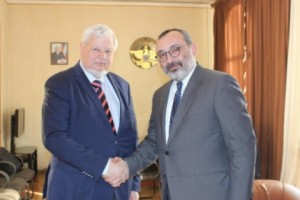 Глава МИД Республики Арцах принял посла Каспшика
