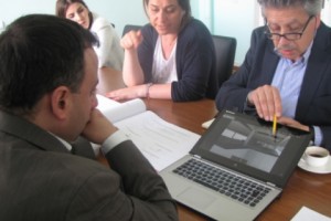 Արա Թարվերդյանն ընդունել է իտալացի ճարտարապետ Լուչիո Սպեկային