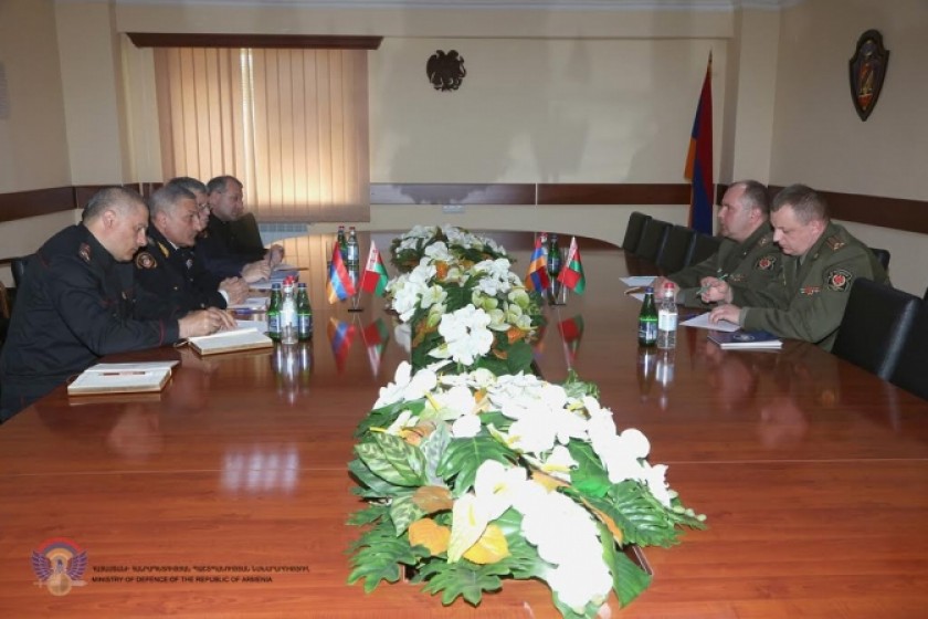 Հայաստան է այցելել Բելառուսի պաշտպանության նախարարության  
պատվիրակությունը
