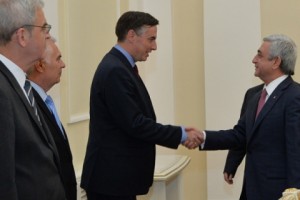 Президент принял делегацию Комиссии по внешним отношениям Европейского парламента
