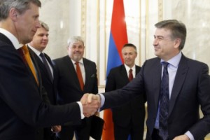 Карен Карапетян принял специальных посланников по вопросам Восточного партнерства

