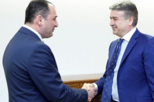 Премьер-министр встретился с Первым вице-премьером Грузии
