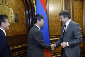 Armenian Prime Minister Meets with JICA Delegation