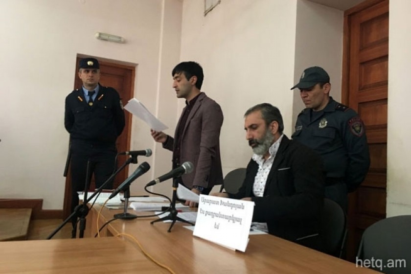 Փաստաբանը պնդում է, որ Արարատ Խանդոյանի մեղադրանքը որևէ հիմնավորում չունի
