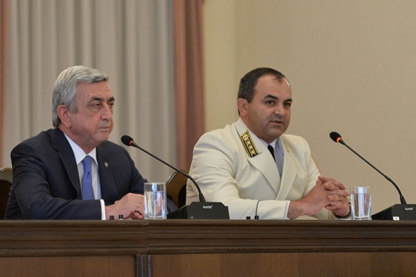Armenia's President Boasts of Progress in Prosecutor's Office