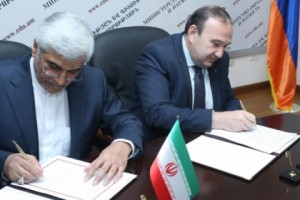 Armenia, Iran Sign Science and Research MoU