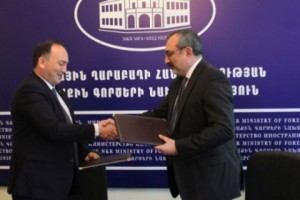 Artsakh, Abkhazia Foreign Ministers Meet