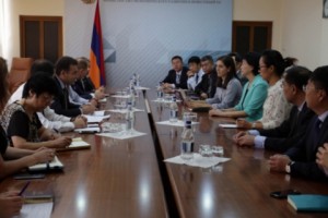 ՉԺՀ Ցինդաո քաղաքի պատվիրակությունը մտադիր է տնտեսական կապեր հաստատել Հայաստանի հետ
