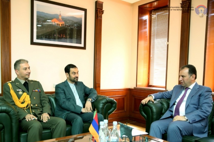 Վիգեն Սարգսյանն ընդունել է ՀՀ-ում ԻԻՀ դեսպանին և ռազմական կցորդին