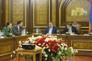 Карен Карапетян обсудил с делегацией «Майкрософт»-а вопросы реализации цифровой повестки 
дня Армении
