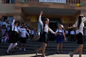 New School Welcomes Students in Vardenis Village