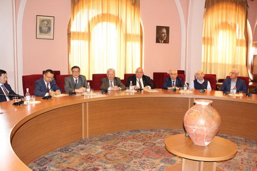 Համագործակցության համաձայնագիր` Գիտությունների ազգային ակադեմիայի և Չինաստանի 
հասարակական գիտությունների ակադեմիայի միջև