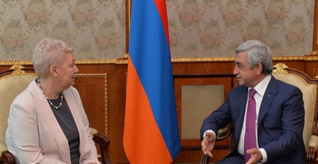 Armenian Prez and Russian Education Minister Discuss Greater Cooperation