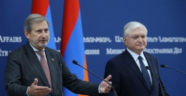 Statement of Foreign Minister of Armenia Edward Nalbandian on the outcomes of negotiations with EU 
Commissioner for Enlargement and European Neighbourhood Policy Johannes Hahn