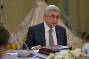 Sargsyan, at Sochi CIS Conclave, Declares Goris 2018 Cultural Capital of the Commonwealth.