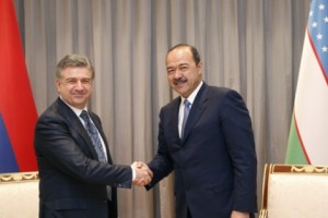Карен Карапетян и Премьер-министр Узбекистана договорились активизировать 
межгосударственные связи

