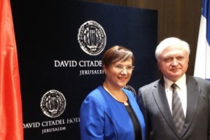 Министр иностранных дел встретился с вице-спикером Кнессета

