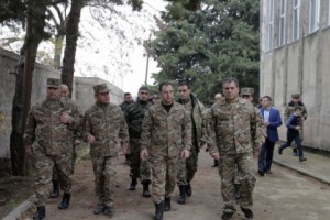 Պաշտպանության նախարարն աշխատանքային այց է կատարել Տավուշի մարզ