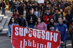 Yerevan Student Protest Organizers Planning Larger Action
