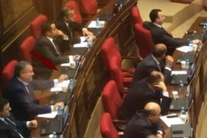 Наапет Геворкян голосует за Ашота Арсеняна (видео)