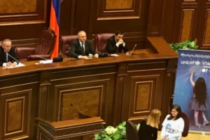 Armenian Parliament - Children Speak Out Against Violence, Discrimination