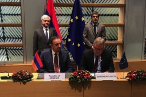 Парафировано Соглашение об общей авиационной зоне между Арменией и Европейским союзом

