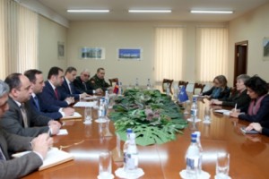 Պաշտպանության նախարարն ընդունել է ՆԱՏՕ-ի գլխավոր քարտուղարի տեղակալին

