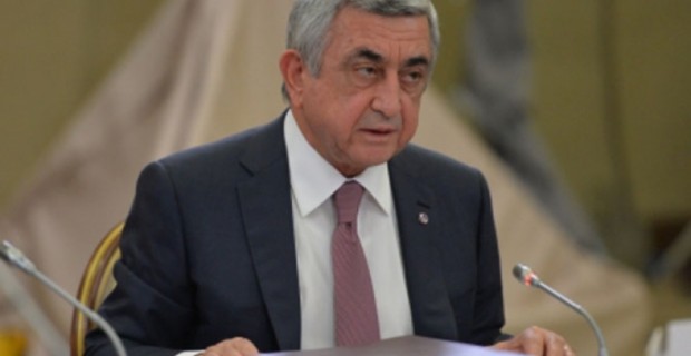 Armenian President Leaves for Moscow Tomorrow
