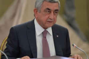 Armenian President Leaves for Moscow Tomorrow