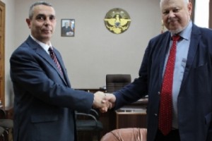 Глава МИД Арцаха принял представителя Действующего председателя ОБСЕ Анджея Каспшика

