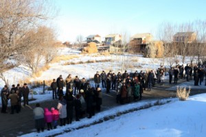 Bardzruni: Entire Village Turns Out to See Off Two Army Conscripts