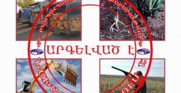 Մեկ շաբաթվա ընթացքում հաշվարկվել է շրջակա միջավայրին հասցված շուրջ 4 մլն դրամի վնաս