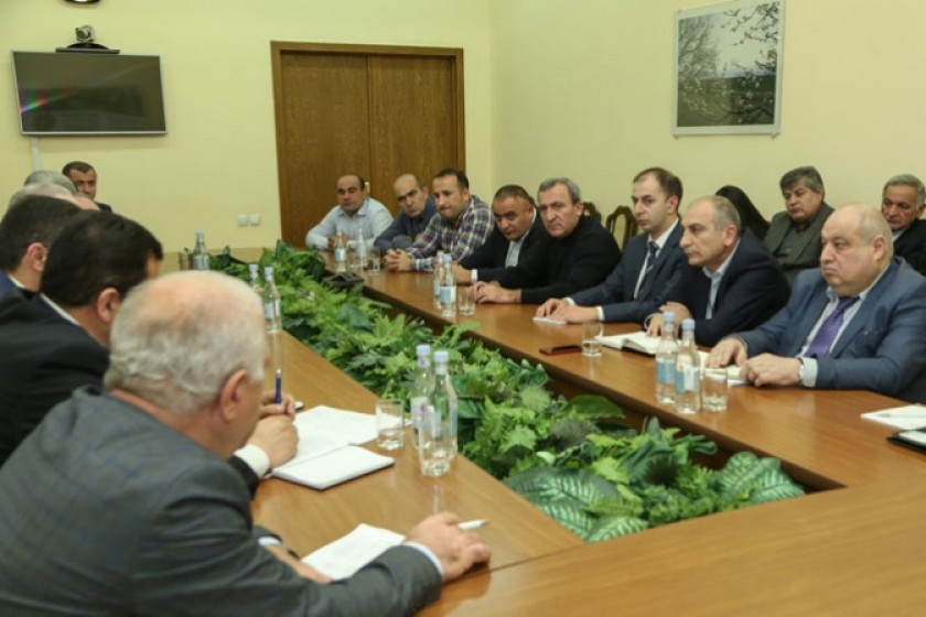 Գյուղնախարարը հանդիպել է կարտոֆիլագործներին