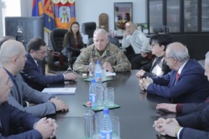 Armenian Parliament Hands AMD 10 Million Check to Artsakh Defense Minister