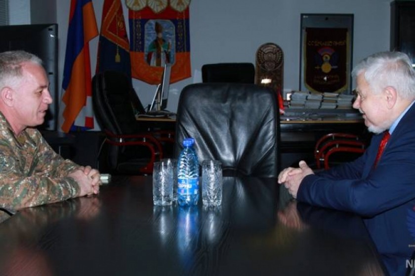 Artsakh Foreign Minister Hosts Personal Representative of the OSCE Chairperson-in-Office