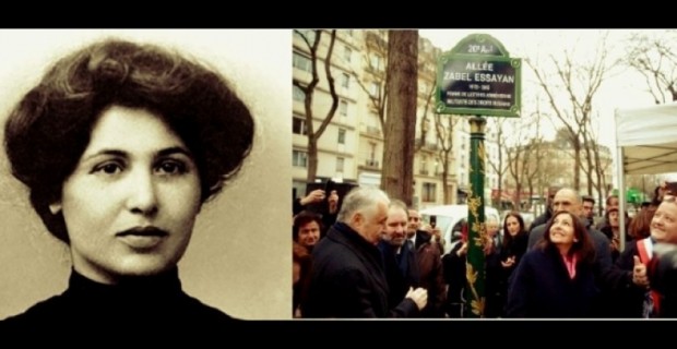 Paris Street Renamed in Honor of Zabel Yesayan