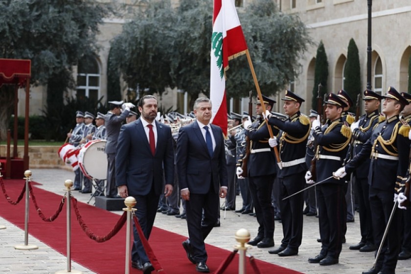 Armenian, Lebanese Prime Ministers Talk Economic Cooperation in Beirut