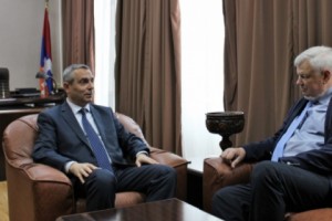 Artsakh Foreign Minister Hosts Personal Representative of the OSCE Chairperson-in-Office

