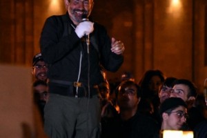Yerevan, April 19 – Evening Protest Rally Draws Thousands
